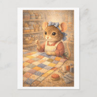 Career Mouse as Quilter