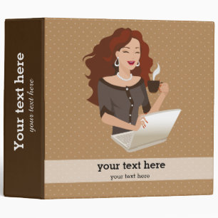 Career woman binder