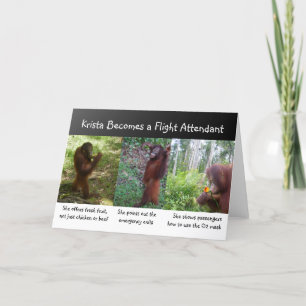 Careers: Airline Flight Attendant Card