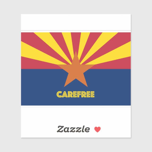 Carefree AZ Sticker (Sheet)