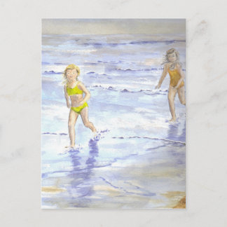'Carefree Days' Postcard