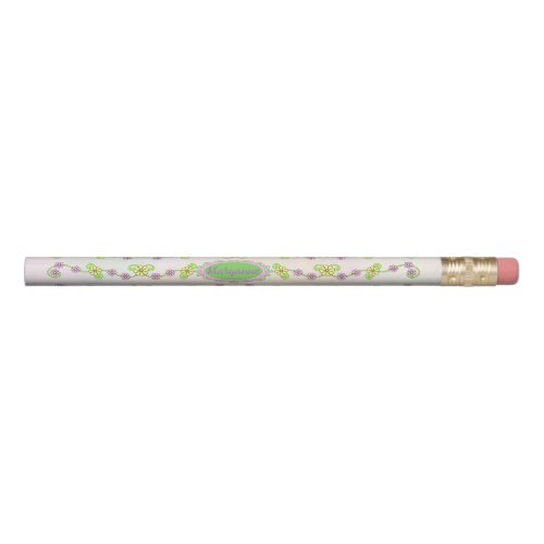 Carefree Floral Ribbon Pencil