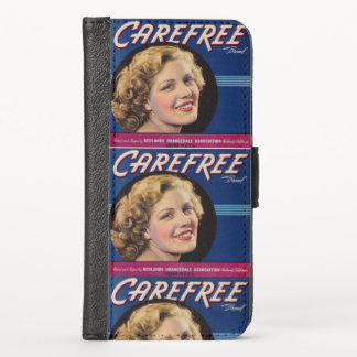 Carefree iPhone X Wallet Case