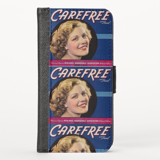 Carefree iPhone Wallet Case (Front)