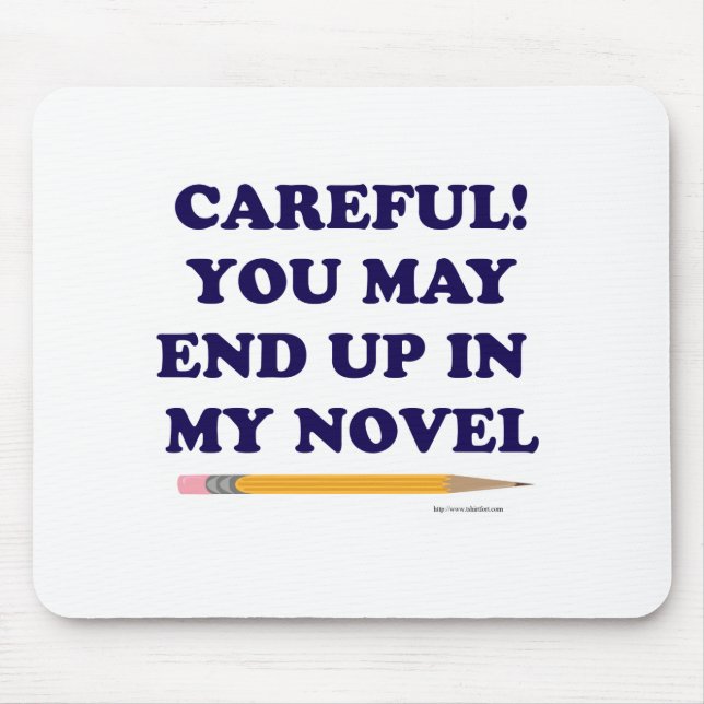 Careful Basic Style Mouse Pad (Front)