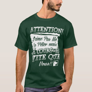 Careful I dont like to show off but I run family T-Shirt