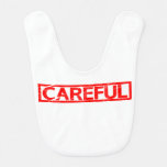 Careful Stamp Baby Bib