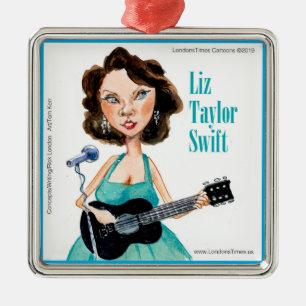 Carefully Blended Celebrity Swift Ornament