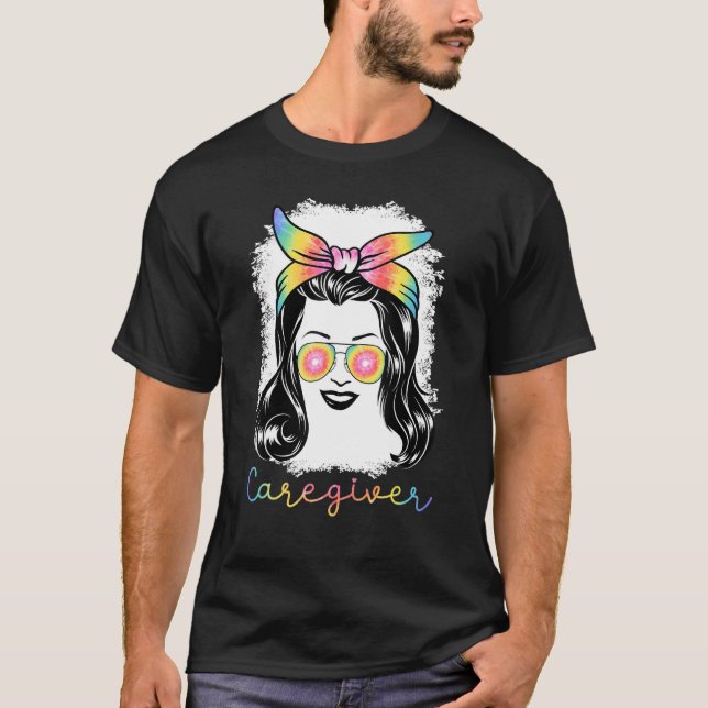 Caregiver Appreciation Caregiving for Women T-Shirt (Front)