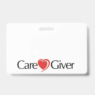 Caregiver Badge