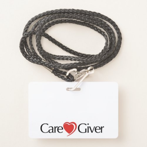 Caregiver Badge