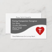 Caregiver Business Cards (Front/Back)