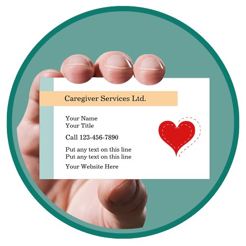 Caregiver Business Cards