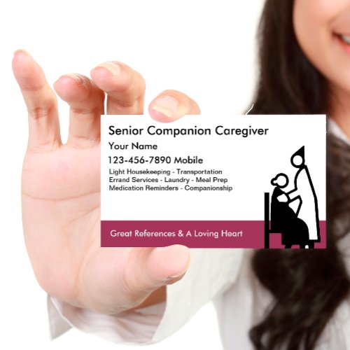 Caregiver Business Cards