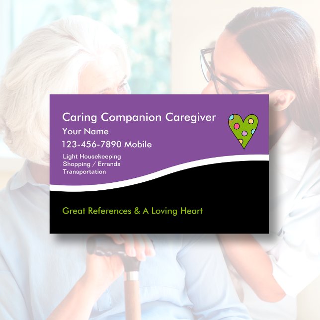Caregiver Business Cards (Creator Uploaded)