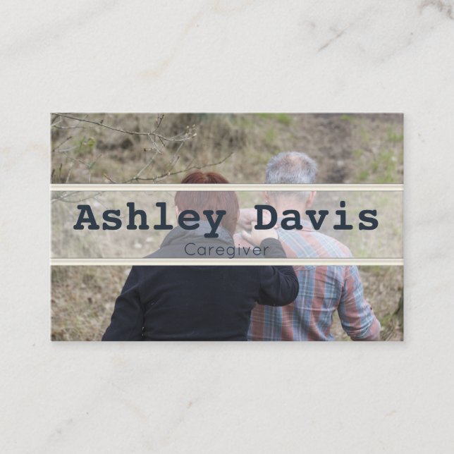 Caregiver business cards (Front)