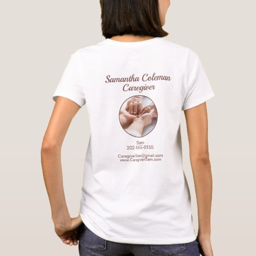 Caregiver Home Help Business T_Shirt