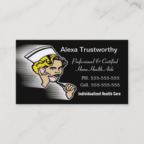 Caregiver Professional Business Card