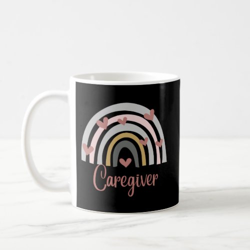 Caregiver Rainbow For Family Coffee Mug