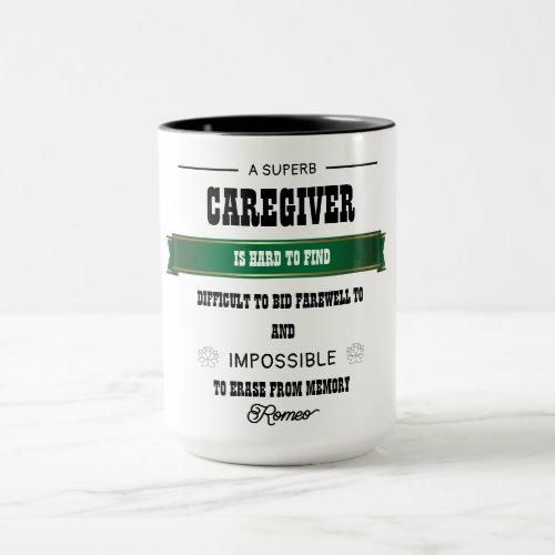 Caregiver Retirement Gift Mug