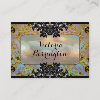 Caregiver Service Elegant Special Professional Business Card by LiquidEyes at Zazzle