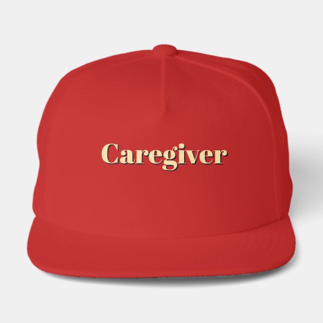 Caregiver Snap Back Hat (Front)