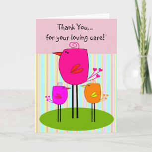 Caregiver Thank You Card