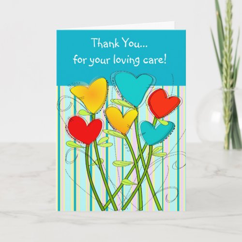Caregiver Thank You Card II