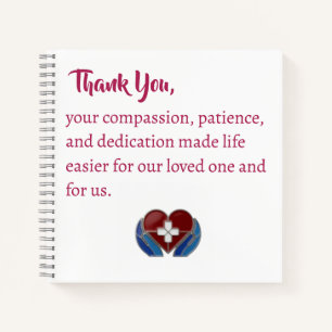 Caregivers Are Family Notebook