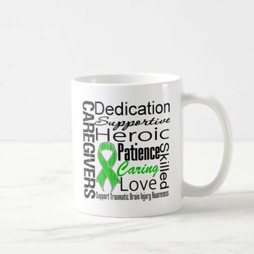 Caregivers Collage Traumatic Brain Injury Coffee Mug