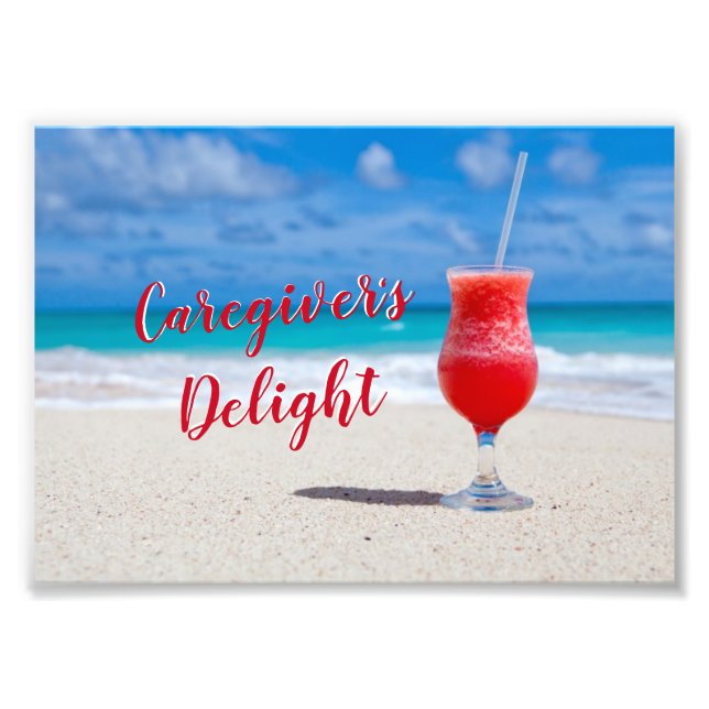 Caregiver's Delight Photo Enlargement Print (Front)