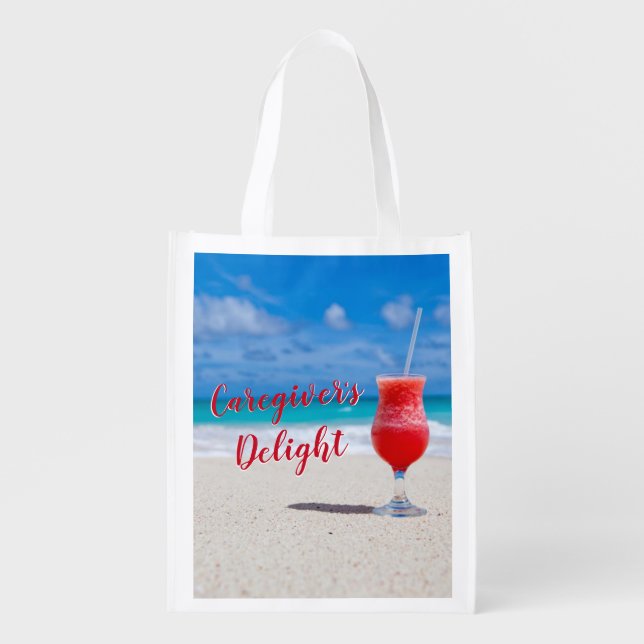 Caregiver's Delight Reusable Grocery Bag (Front)