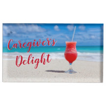 Caregiver's Delight Table Card Holder