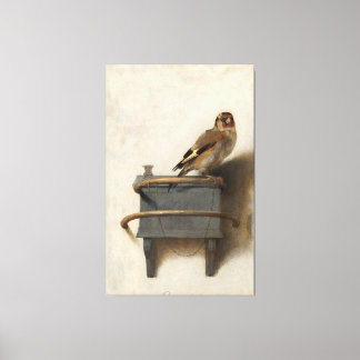 Carel Fabritius -The Goldfinch Canvas Print
