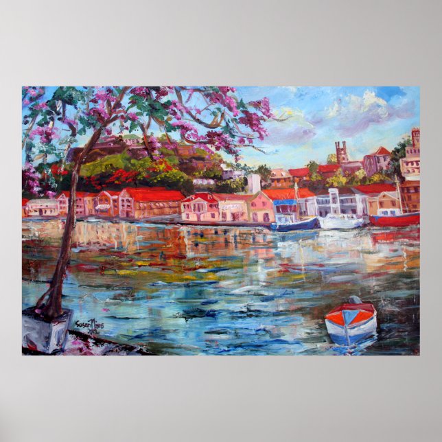 Carenage Morning Poster (Front)