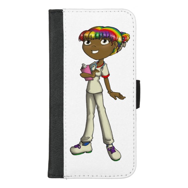 Carer iPhone Wallet Case (Front)