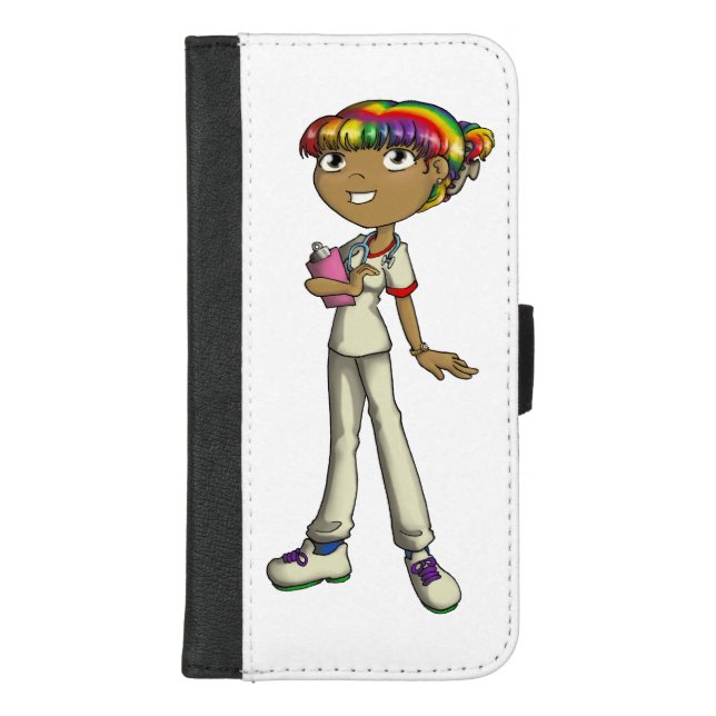 Carer iPhone Wallet Case (Front)