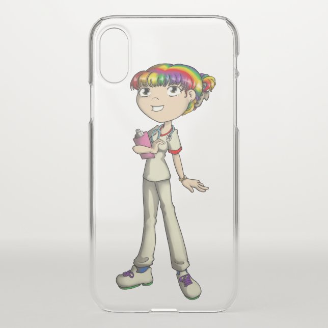 Carer Uncommon iPhone Case (Back)