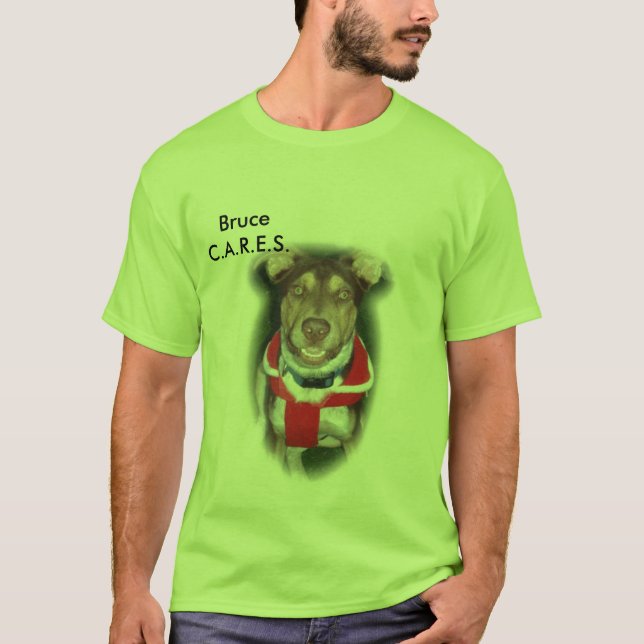 CARES - Bruce - Customized T-Shirt (Front)