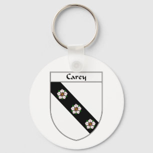 Carey Coat of Arms/Family Crest Keychain