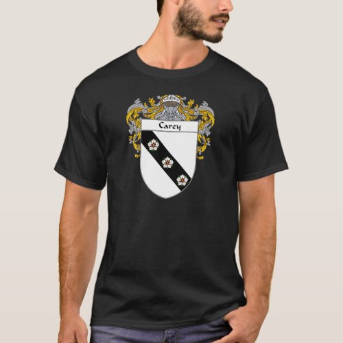 Carey Coat of Arms Mantled T_Shirt