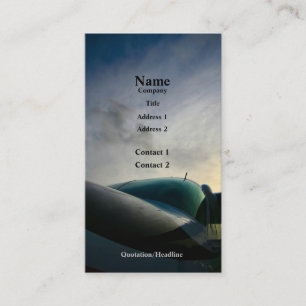 Cargo Airplane Business Card