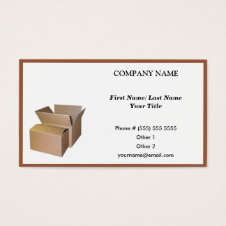 Moving Company Business Cards & Templates | Zazzle