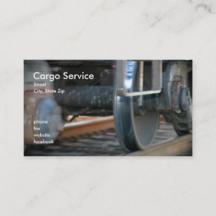 Cargo Service Business Card
