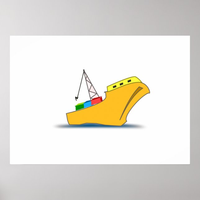 Cargo Ship Poster (Front)