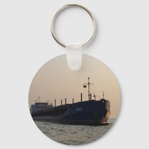 Cargo Ship Sioux Keychain