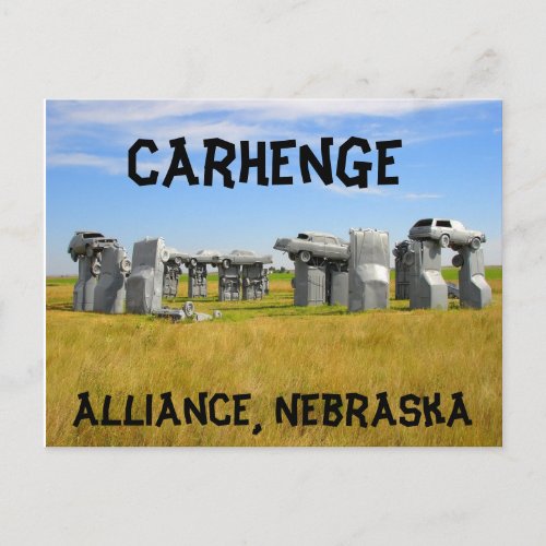 Carhenge Postcard