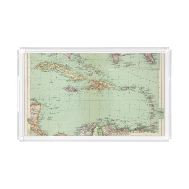 Caribbean Acrylic Tray (Front)