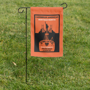 Caribbean American Heritage Month Garden Flag