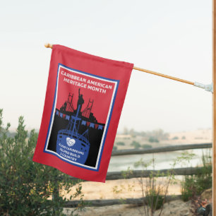 Caribbean American Heritage Month House Flag